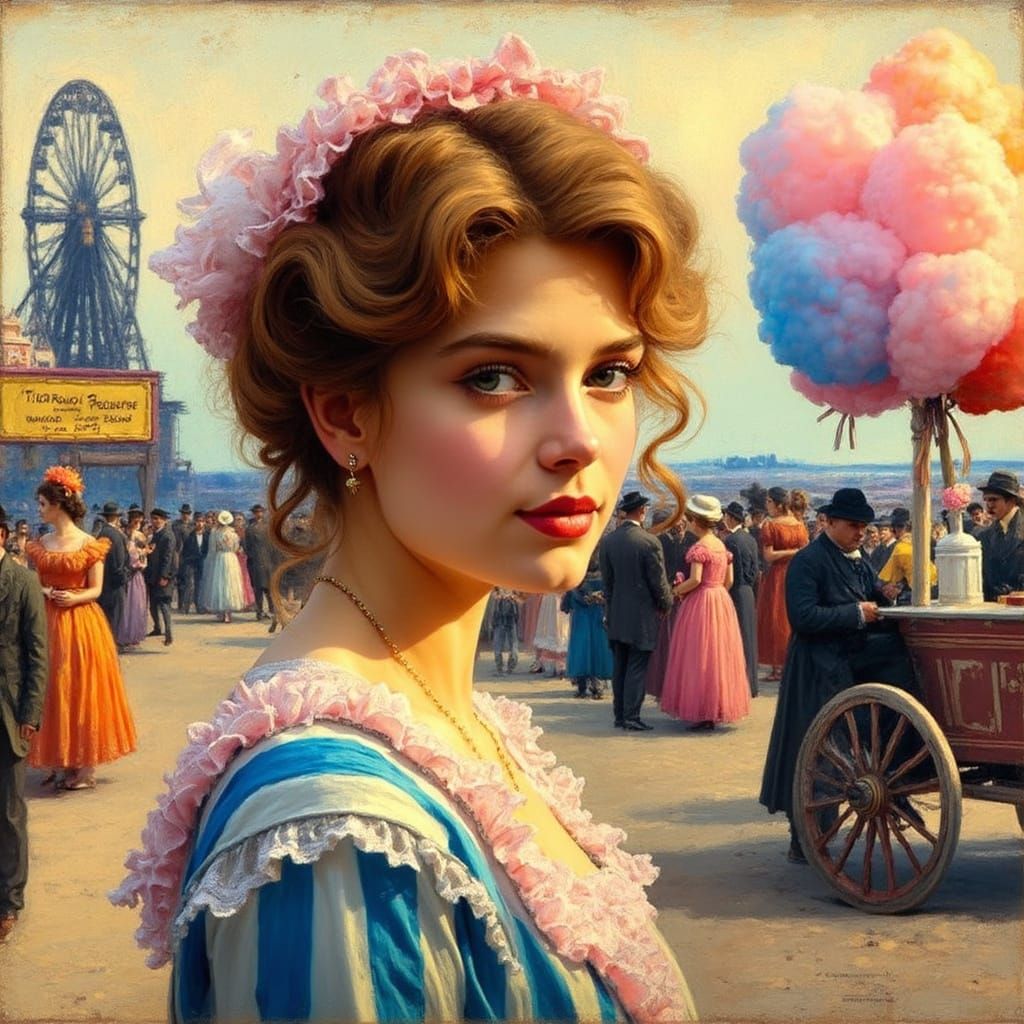 CONEY ISLAND COTTON CANDY