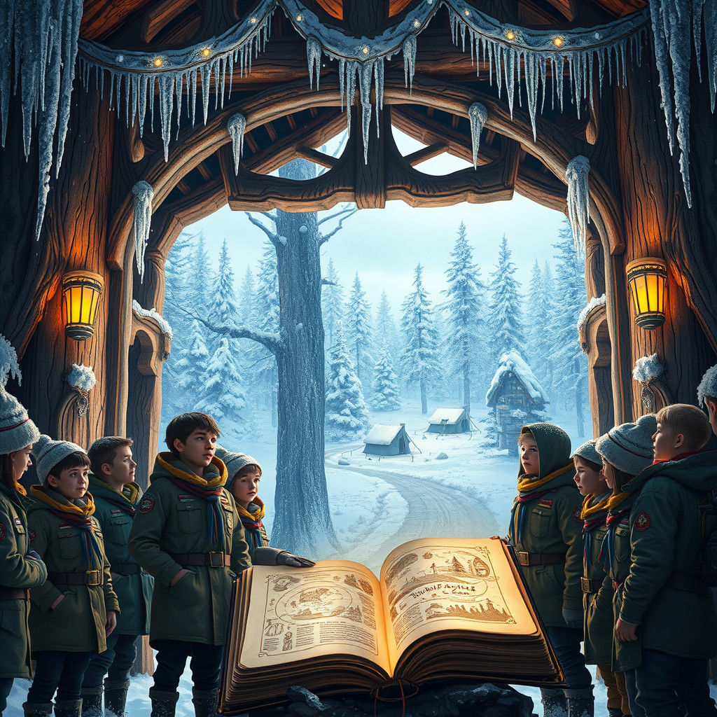 Boy Scouts Plan Winter Adventure in Fantasy Realm