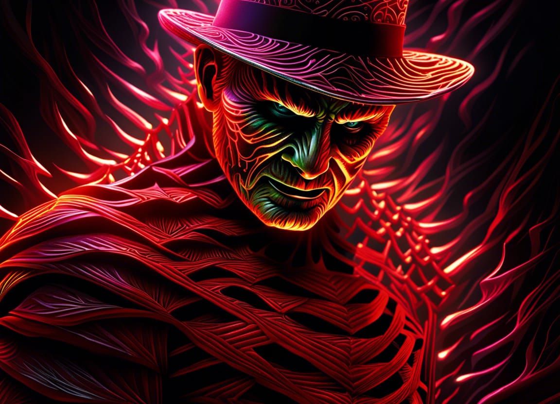 Freddy Krueger in Tutu: Fractal Nightmare Fantasy