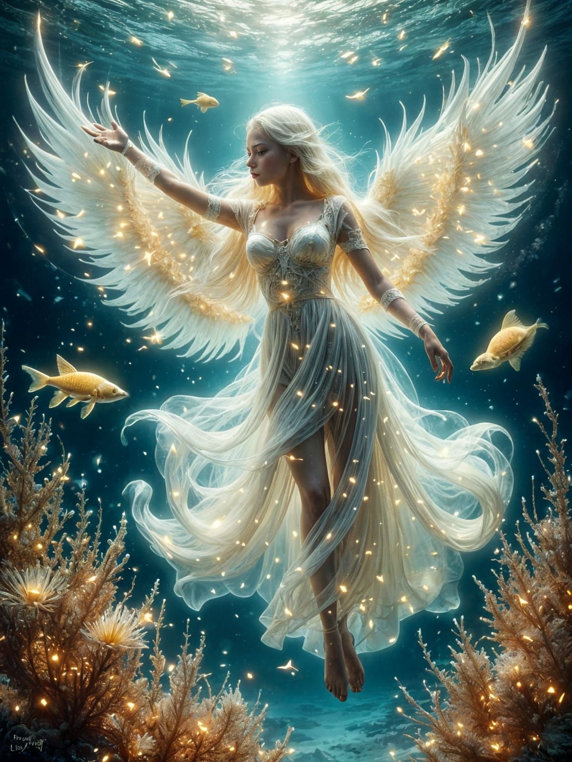 Underwater Angel