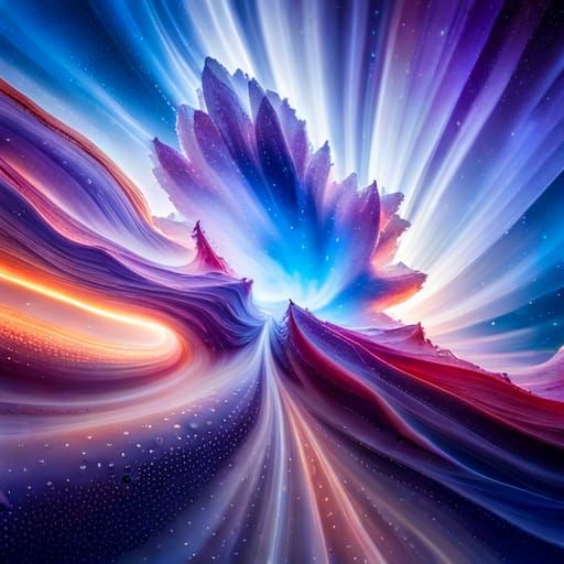 Telescopic Water Crystals Macro Photography