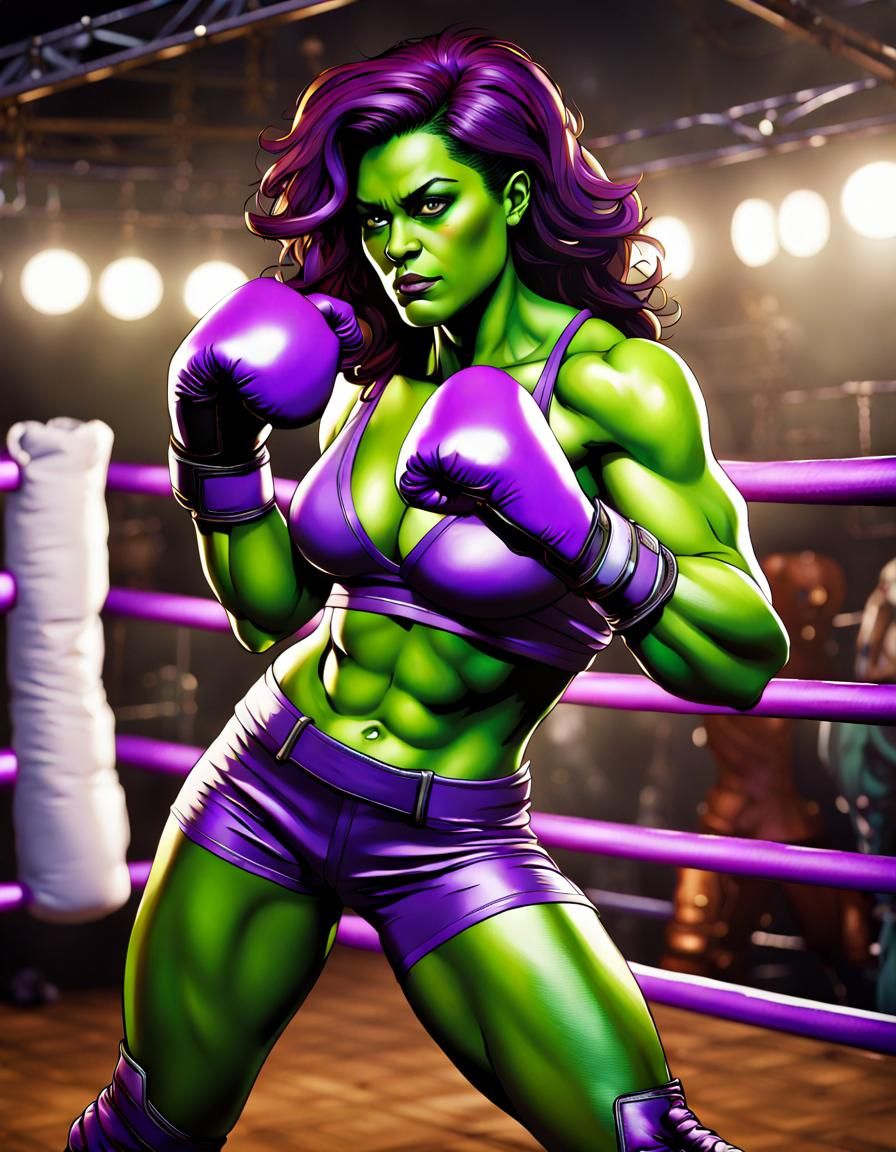 Boxing She-Hulk