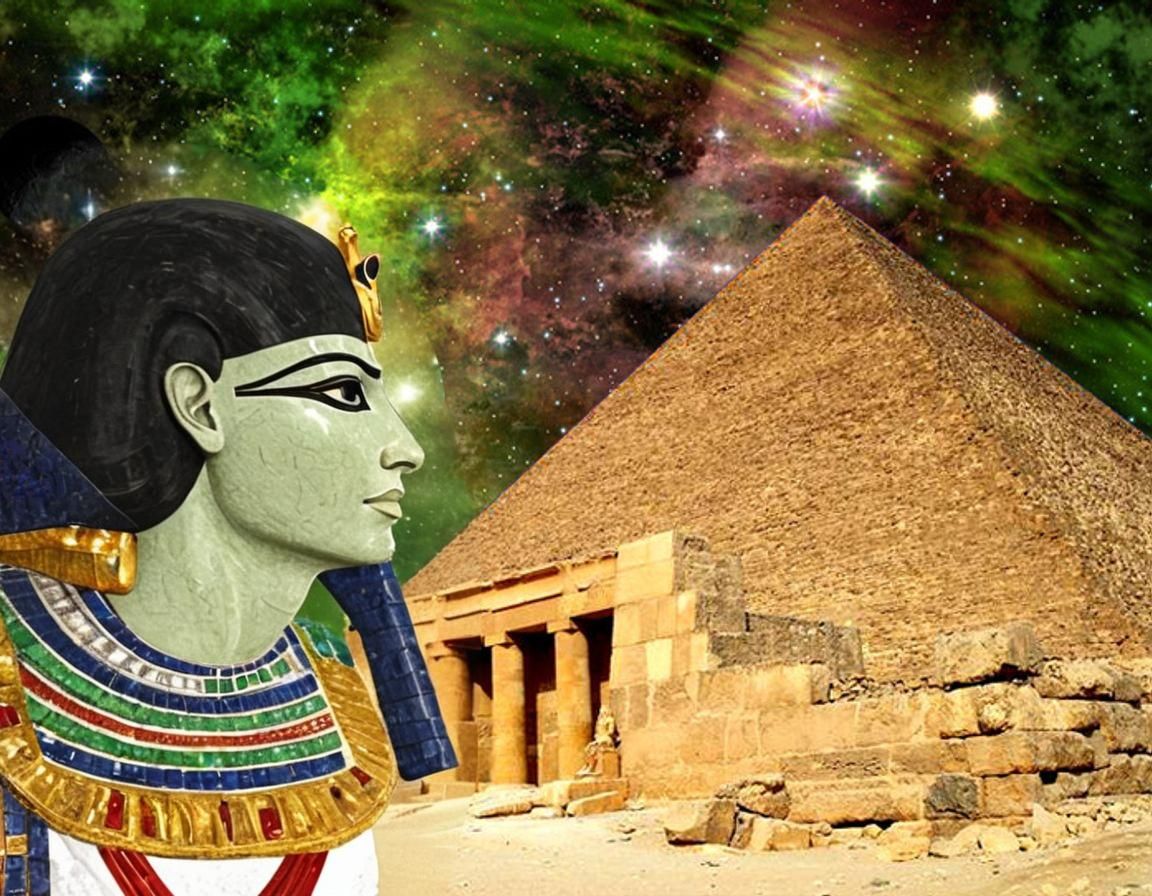 Stunning 3D Render of an Egyptian God