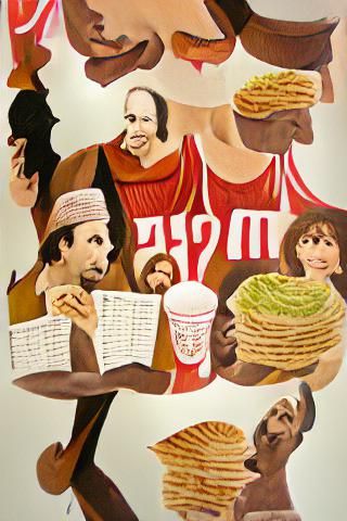 Five Guys Named Moses: Broadway Musical Poster