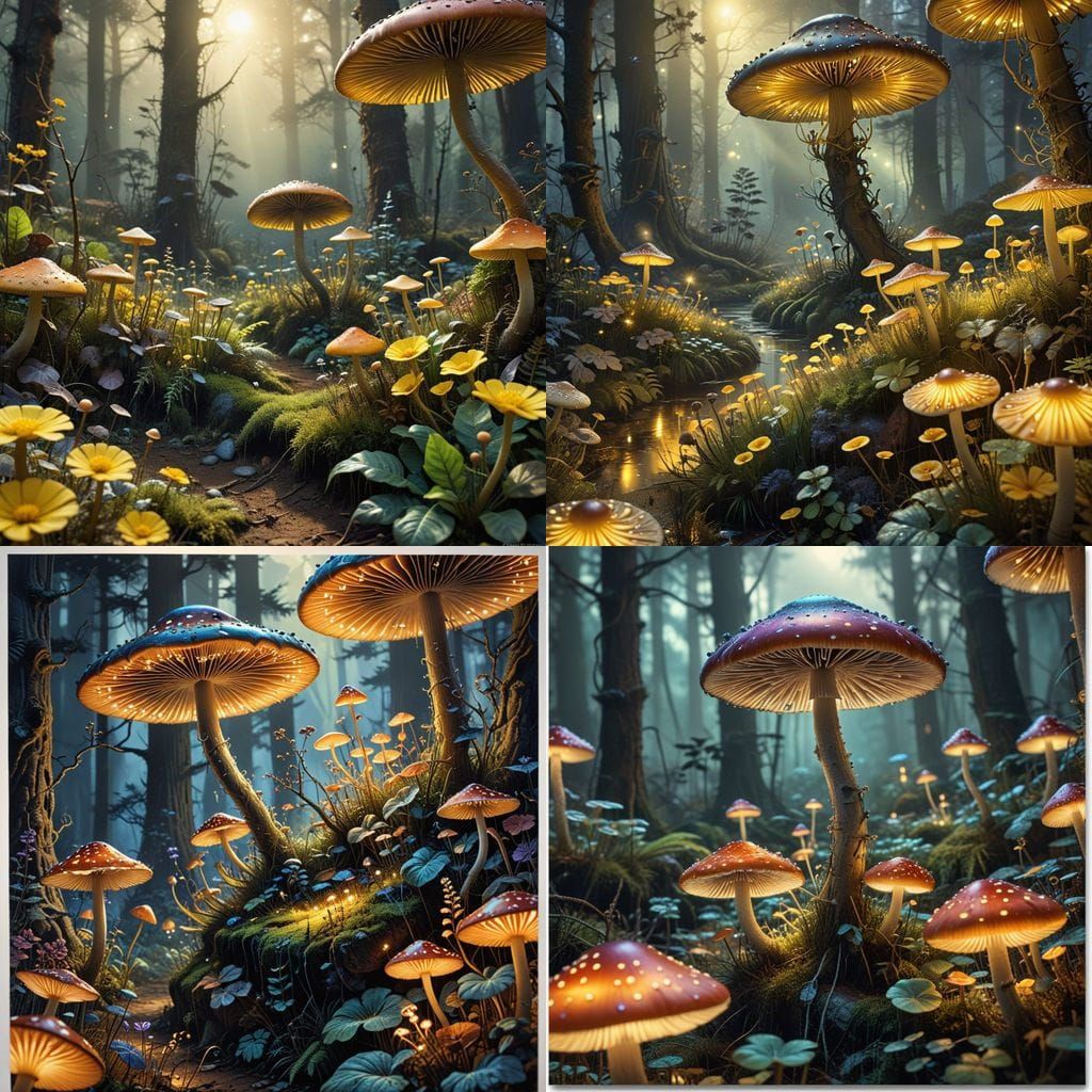 Fantasy Mushroom
