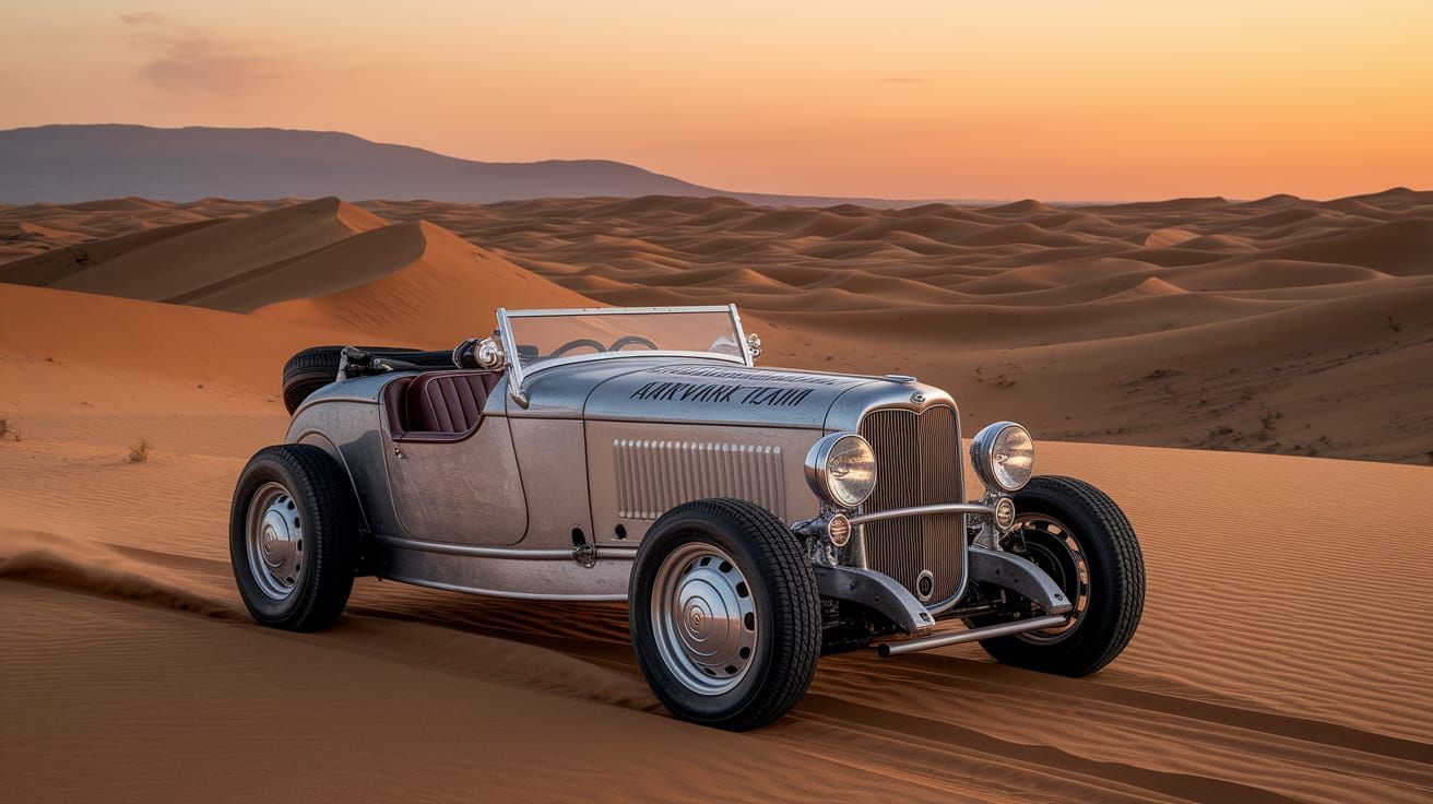 Aardvark Racing Team at Vintage Desert Rally