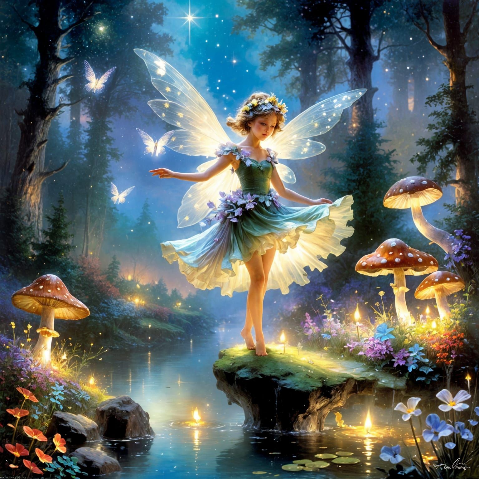 enchanted forrest for  fairy`s