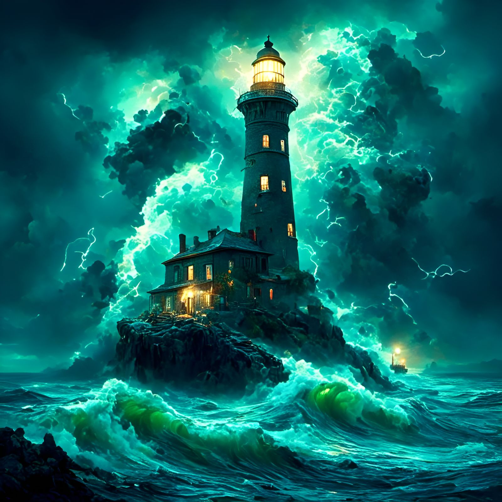 Twas a dark and stormy night