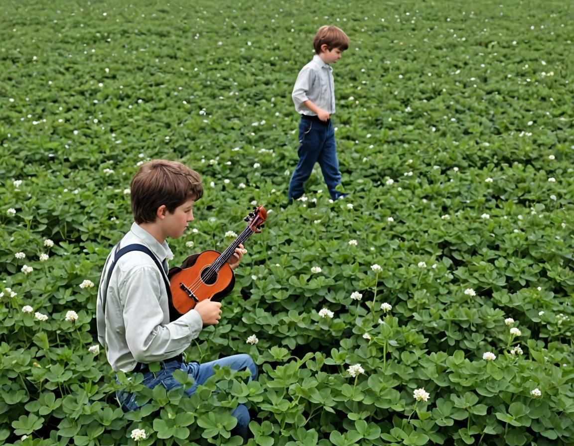 Daniel and the Sacred Harp, dancing through the clover
