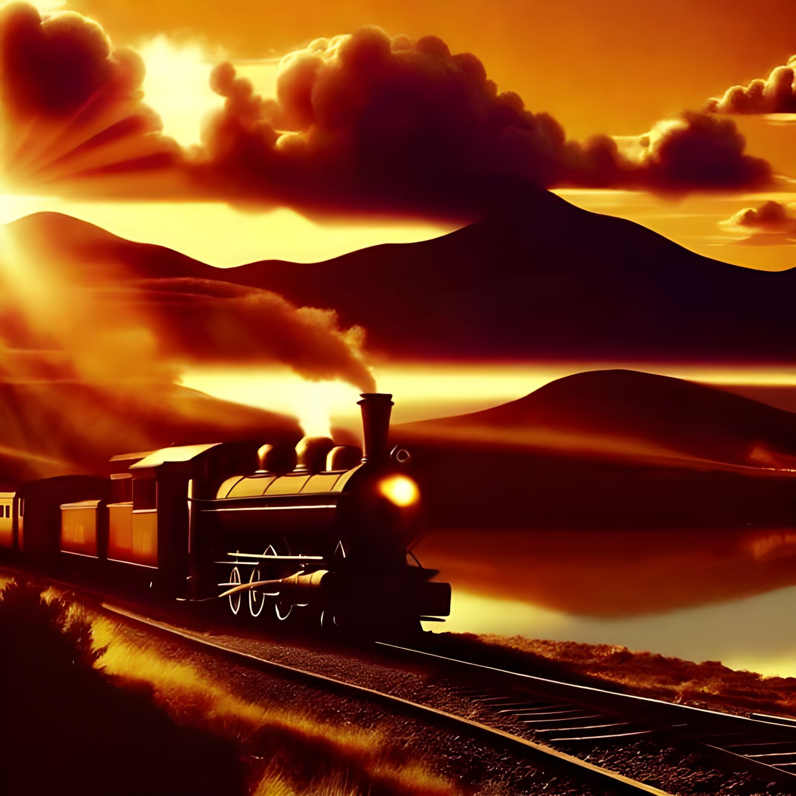 Monochromatic Black Background