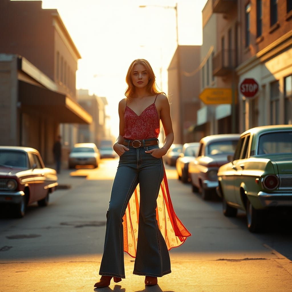 A Young Woman Lost in the 1970s American Dream