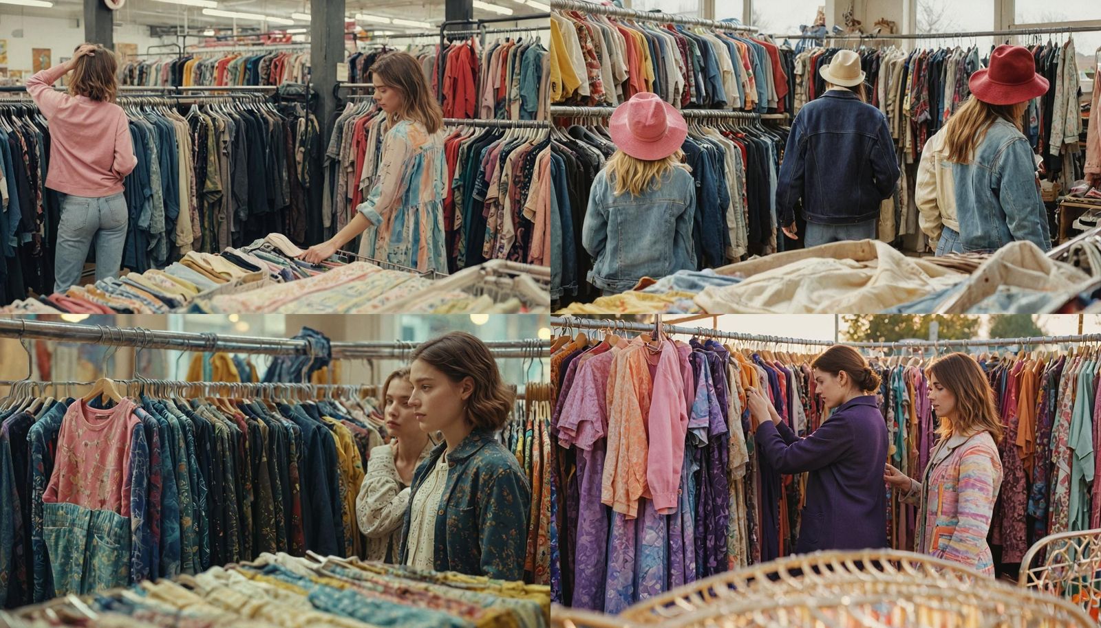 Thrift Store Shopping: A Vintage Treasure Hunt