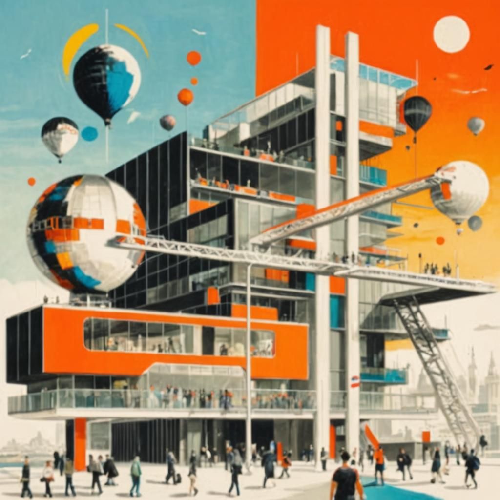 AI Generated Image of London Cityscape