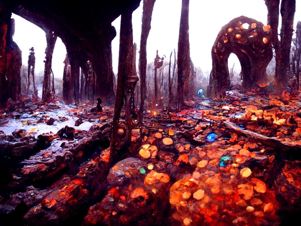 Gems in Deep Cave: Romanticism and Gothic Art