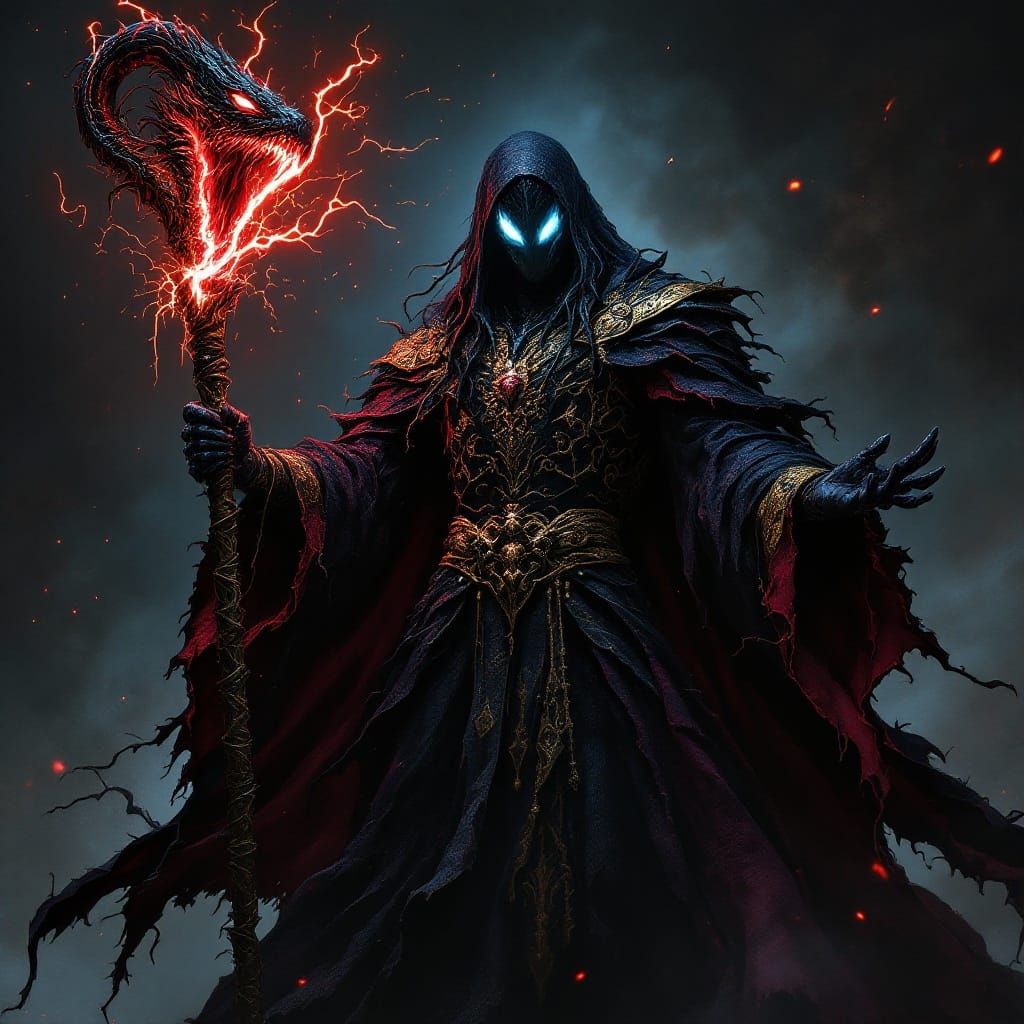 The Dark Sorcerer, Jafar, Unleashes the Power of Venom