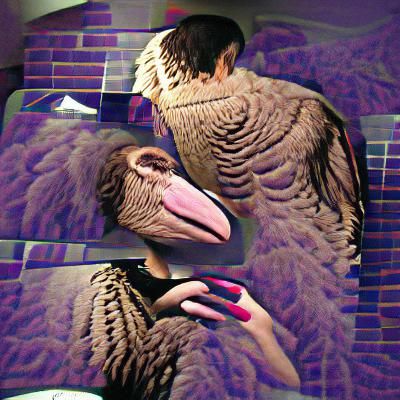 AI Generated Image From a Short Prompt