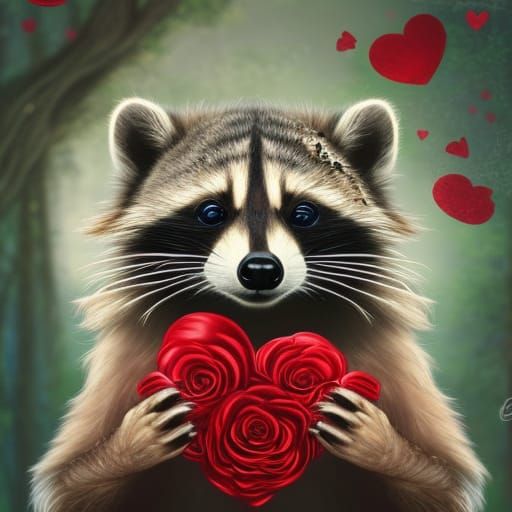 Raccoon Love
