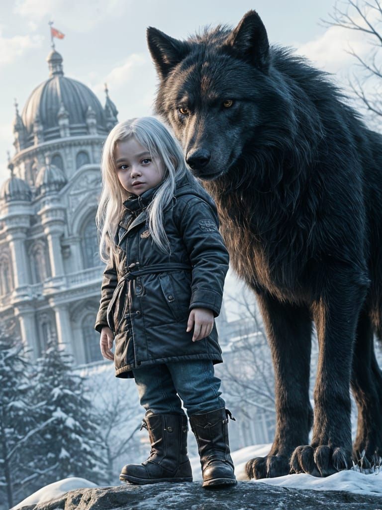 Tiny Chinese Boy with Supernatural Heritage Surrounded by Wi...