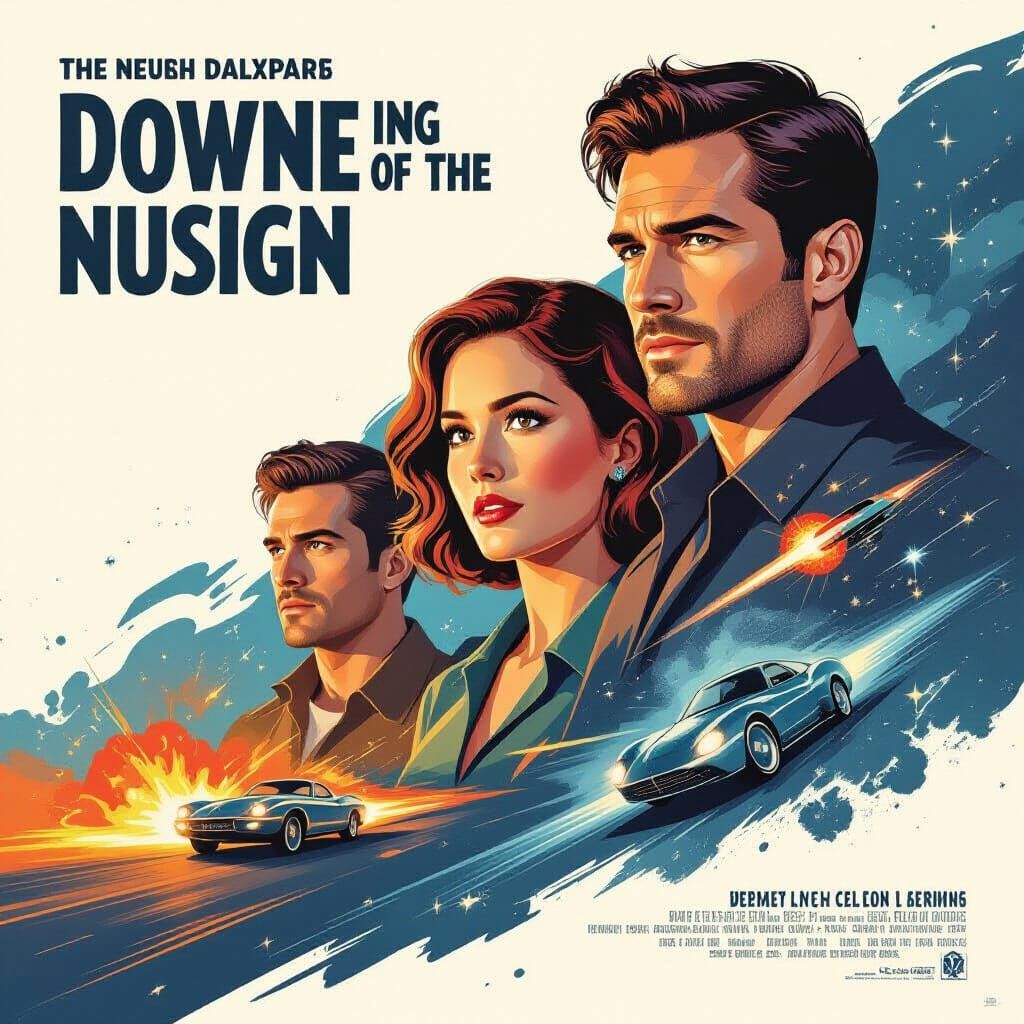 Dramatic Movie Poster Design