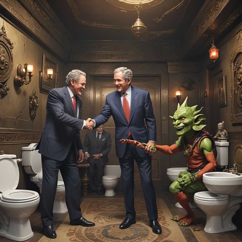 George W. Bush, Goblin Naruto, and Belly Dancing Goblin