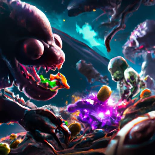 Rosin Eating Zombies From Outer Space Masterpiece