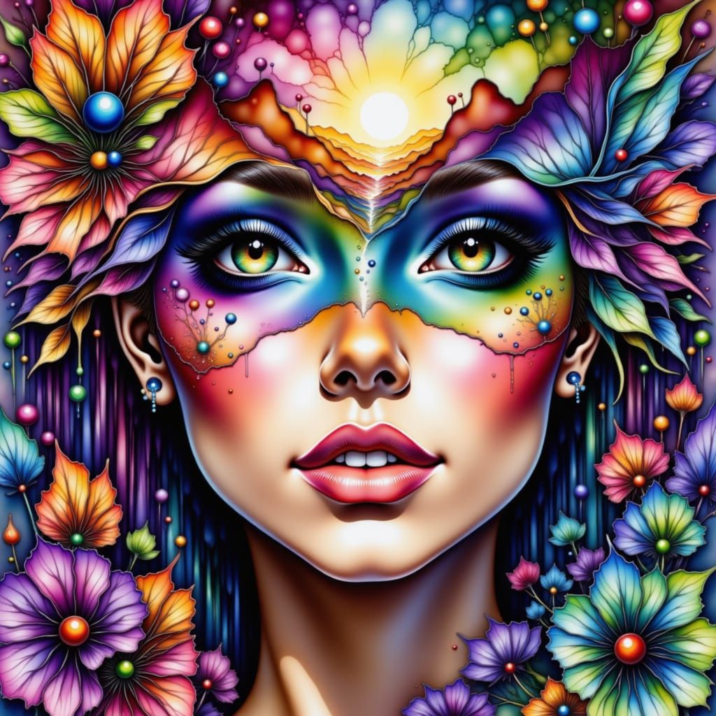 Watercolor Fusion: Lilith Lailah