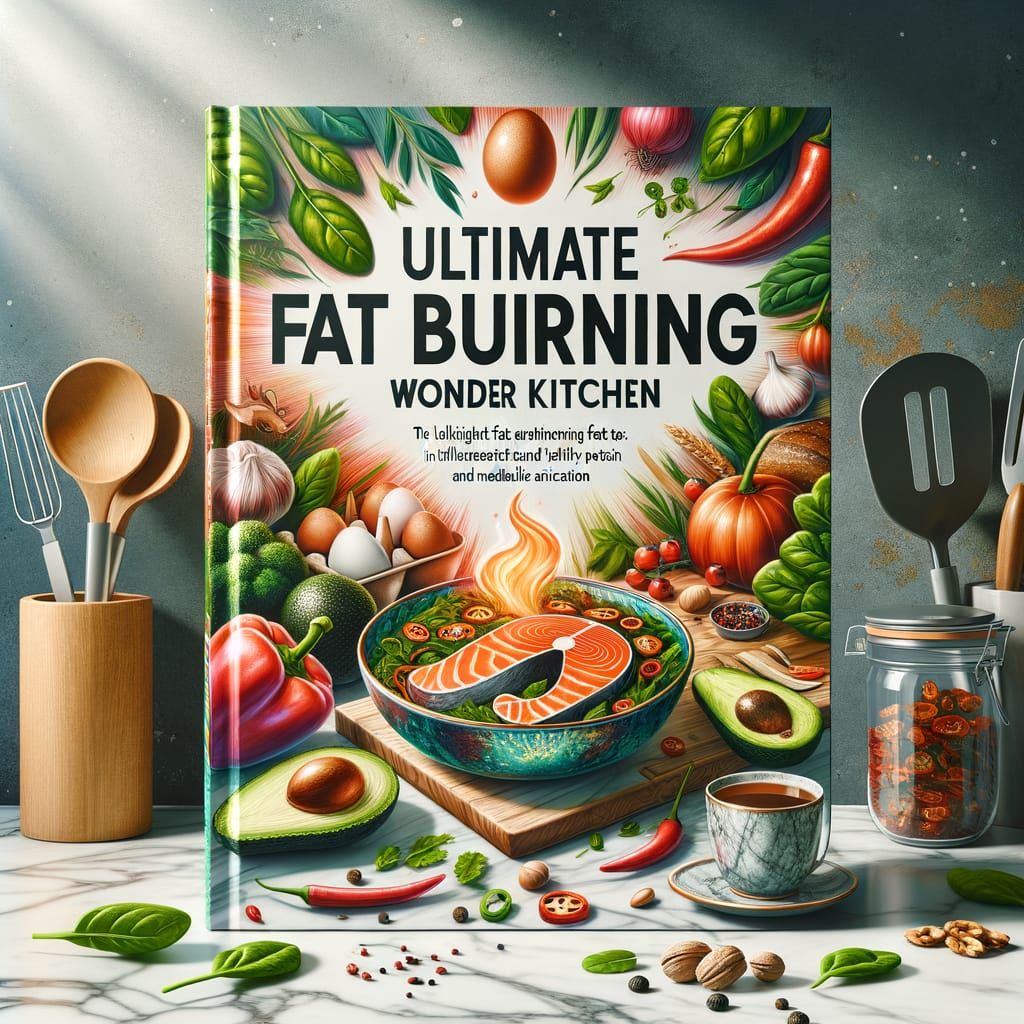 Modern Fat Burning Kitchen in Vibrant Style