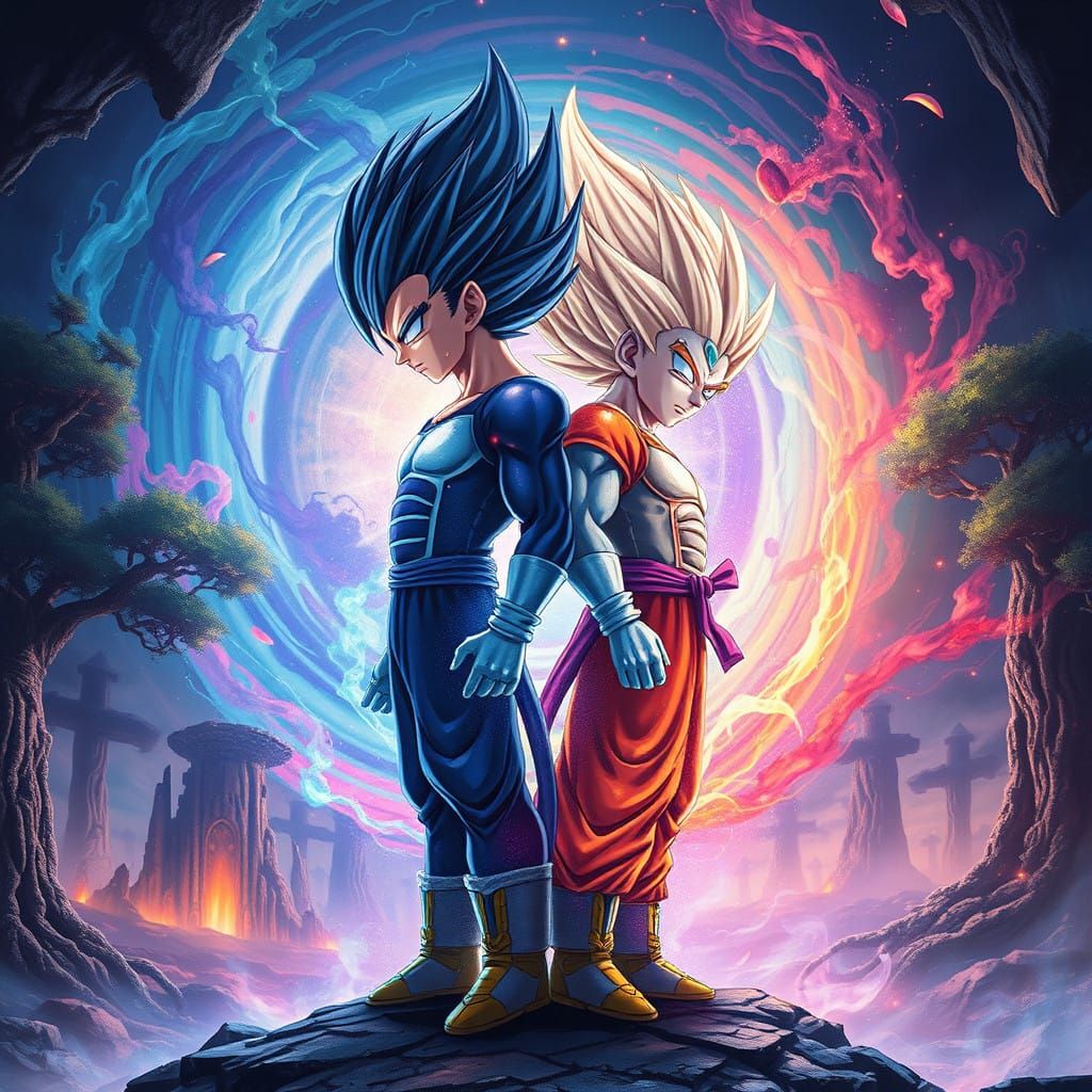 Epic Cosmic Showdown: Ultra Ego Vegeta Meets Ultra Instinct...