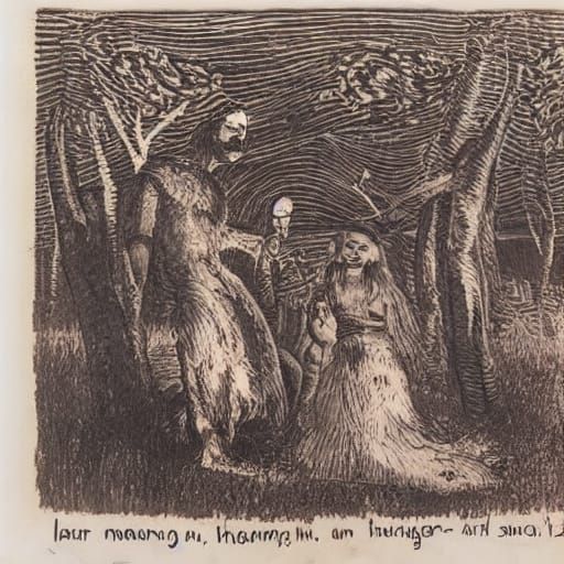 Eerie Swamps: An Expressionist Vision of Darkness