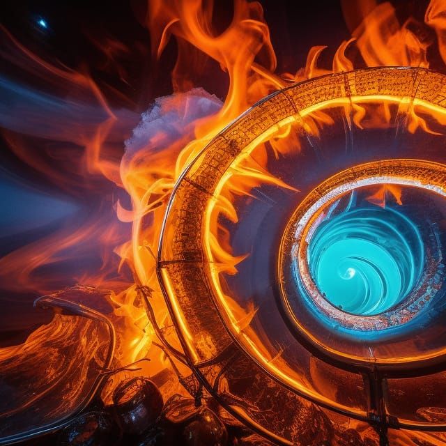 Elemental Forces Bottled: A Fantastical Display