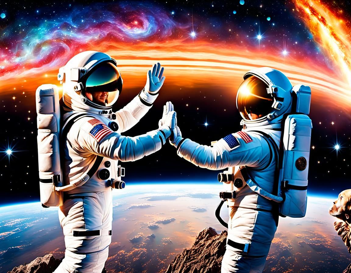 Space Buddies: Extraterrestrial High-Five