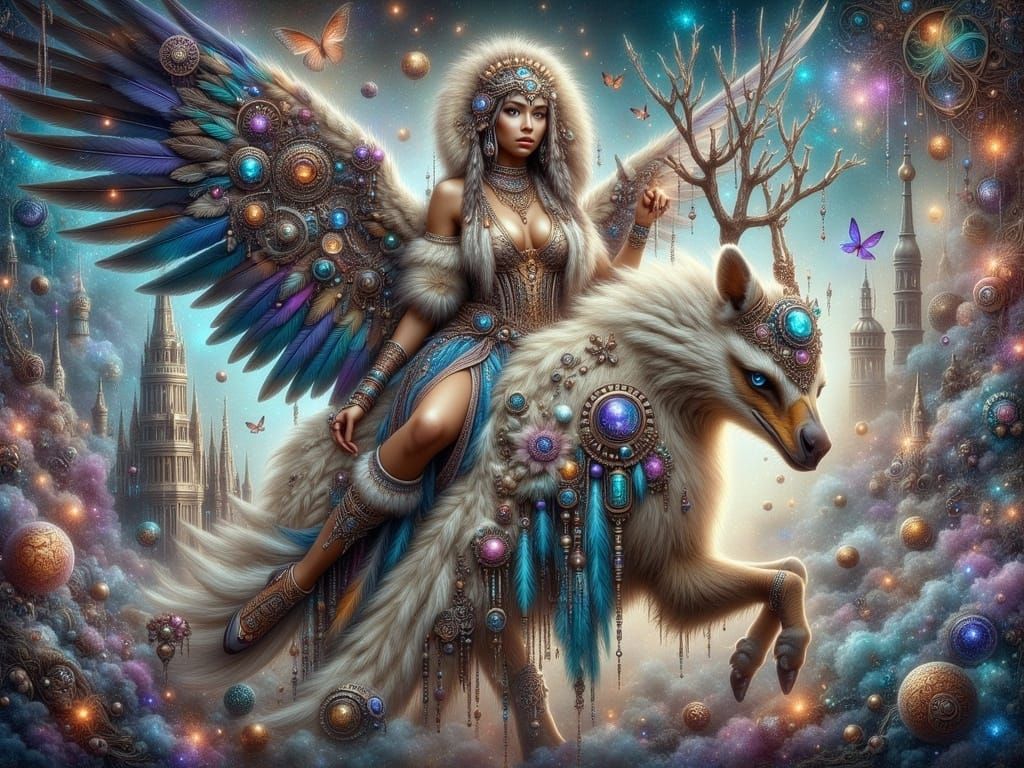 Ethereal Steampunk Fantasy in a Victorian City