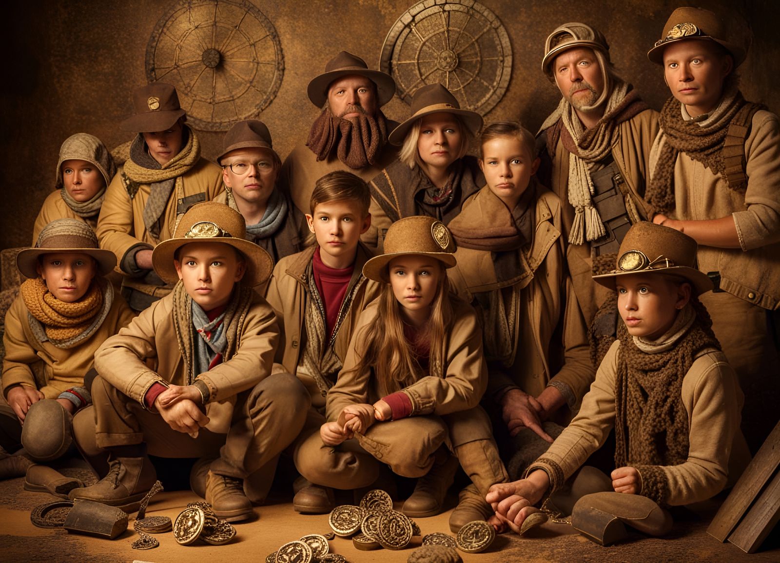 Expeditions to the Unknown for an Archaeological Adventure Finding Lost Treasures