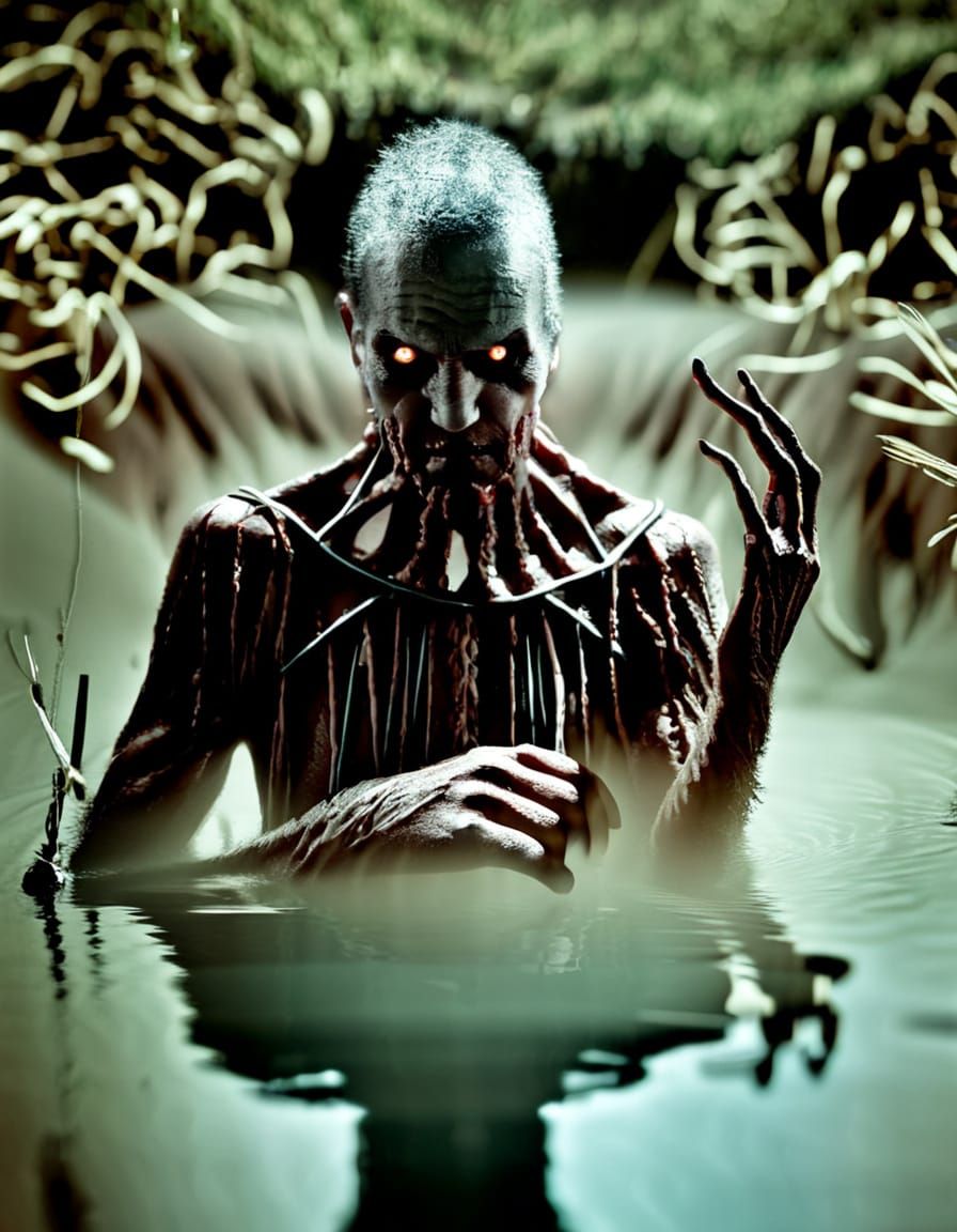 Moody Close-Ups of Horror Movie Characters