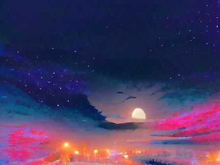 The Longest Night AI Image