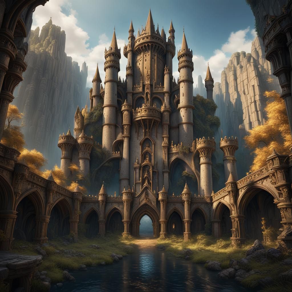 Fantastical Holy Grail Concept Art