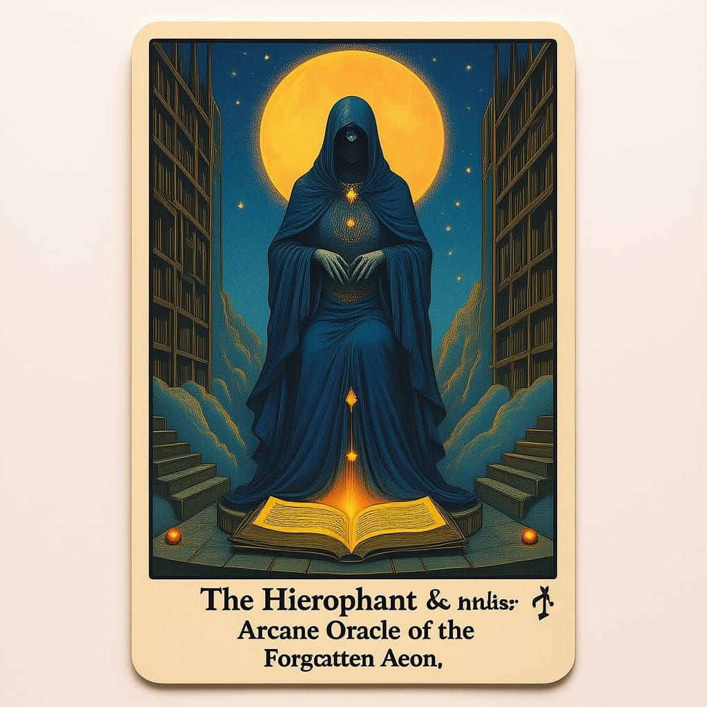 Cosmic Hierophant of the Library of Echoes