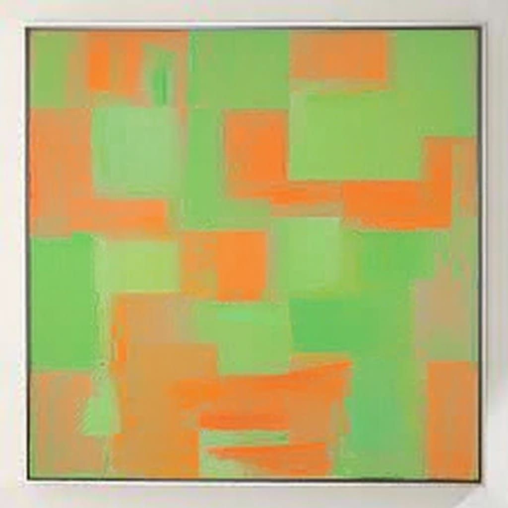 AI Generates Abstract Pattern Transformations