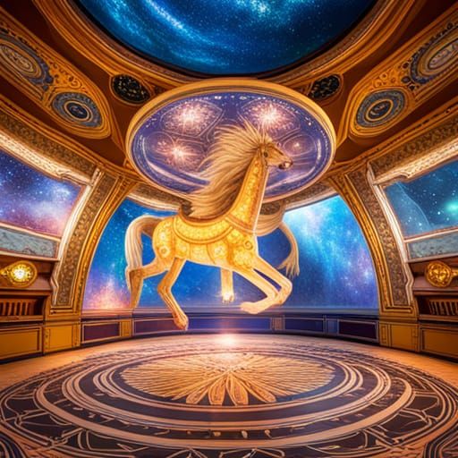 Cosmic Carnival in Nebulous Void, Anime Style