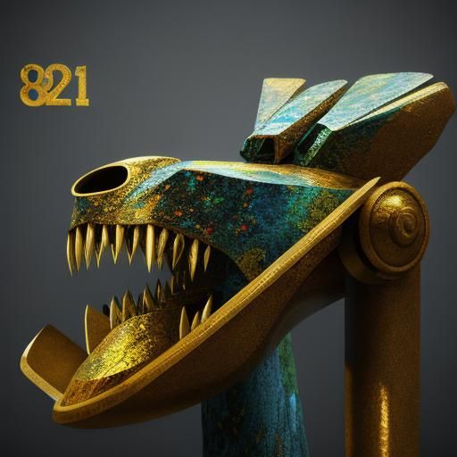 Psychedelic Rolls Royce: Surreal 3D Masterpiece