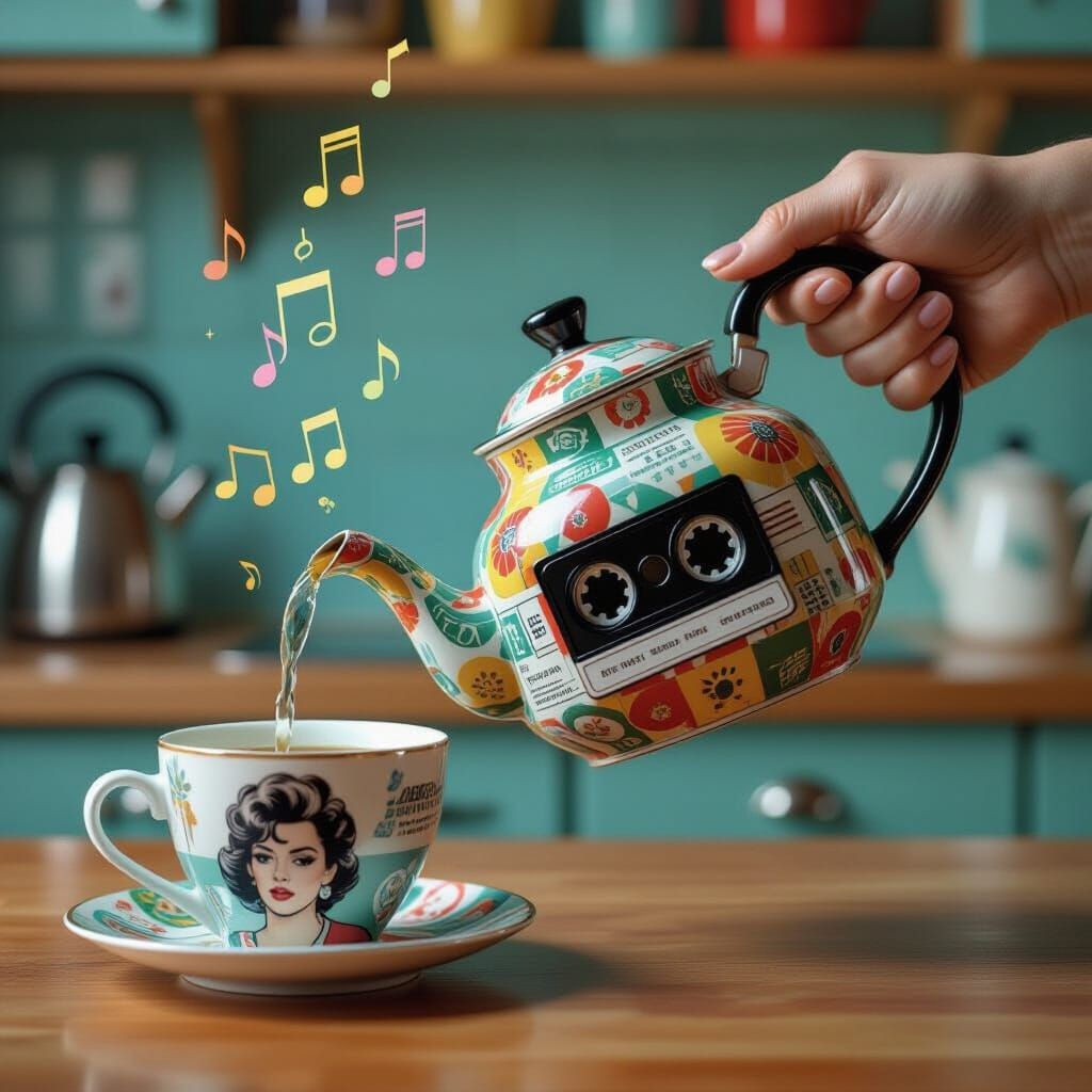 New Wave Cassetteapot