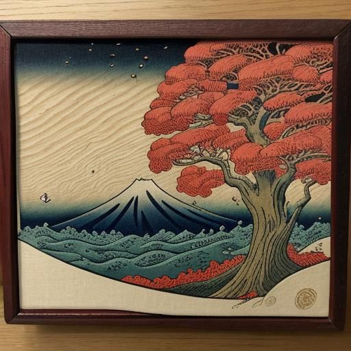 Ukiyo-e Woodblock Print Creation: High Definition