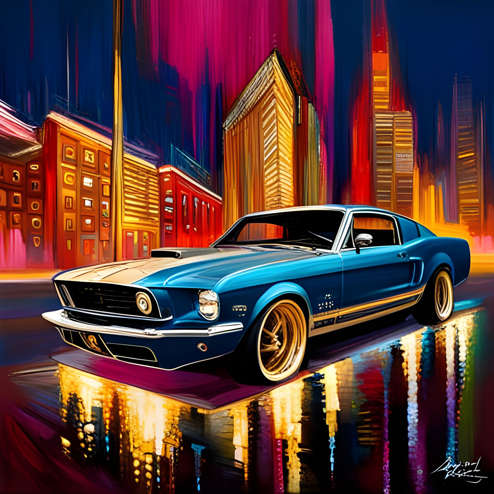 Mustang City #1ap, Masterplayer