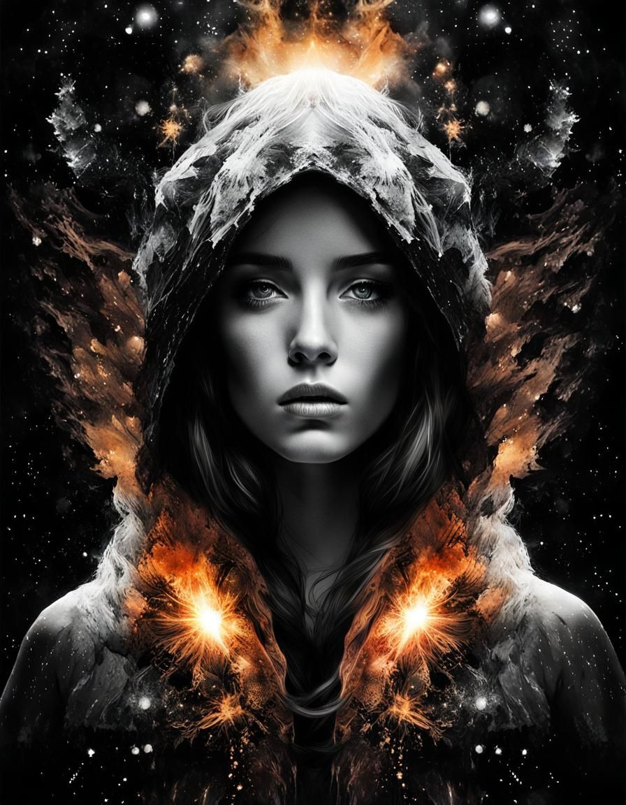 Fear :: black and white portrait DC reject