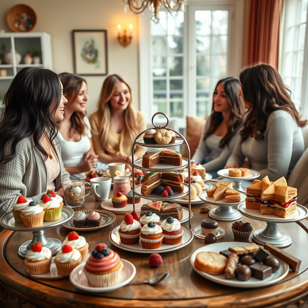 Joyful Bible Study with Lavish Afternoon Tea