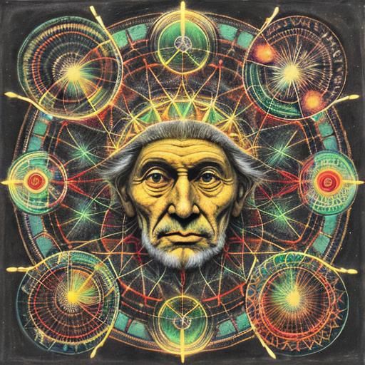 Abstract AI Image of Consciousness