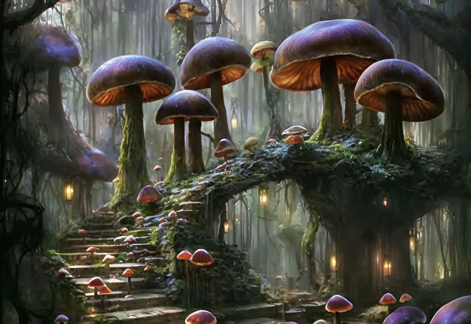 Mushroom stairs