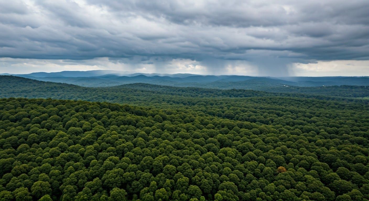 Hills with forest 06