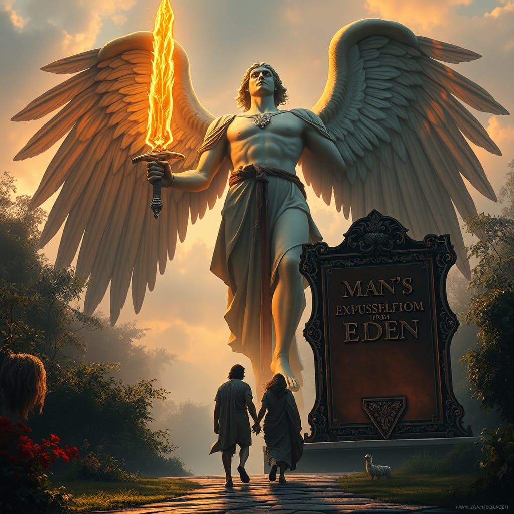 Man’s expulsion from Eden