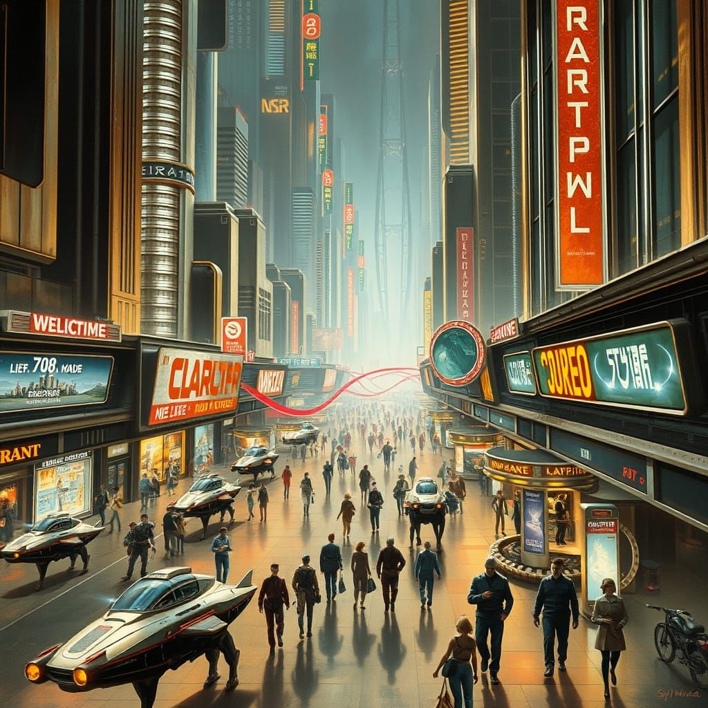 Futuristic Market
